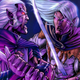 Drizzt battles Zaknafein on the cover of The Legend of Drizzt: Homeland #2 comic by Tim Seeley.